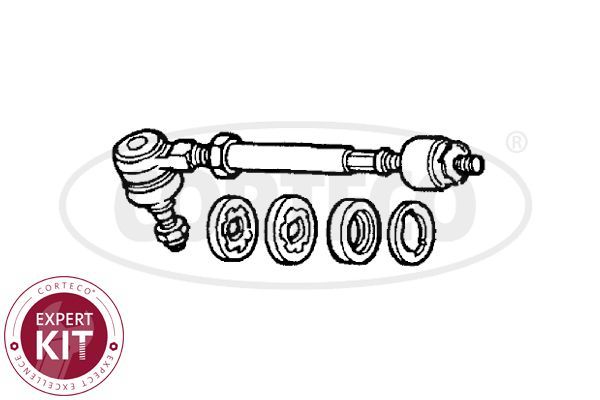 Strypo montavimas CORTECO 49396317