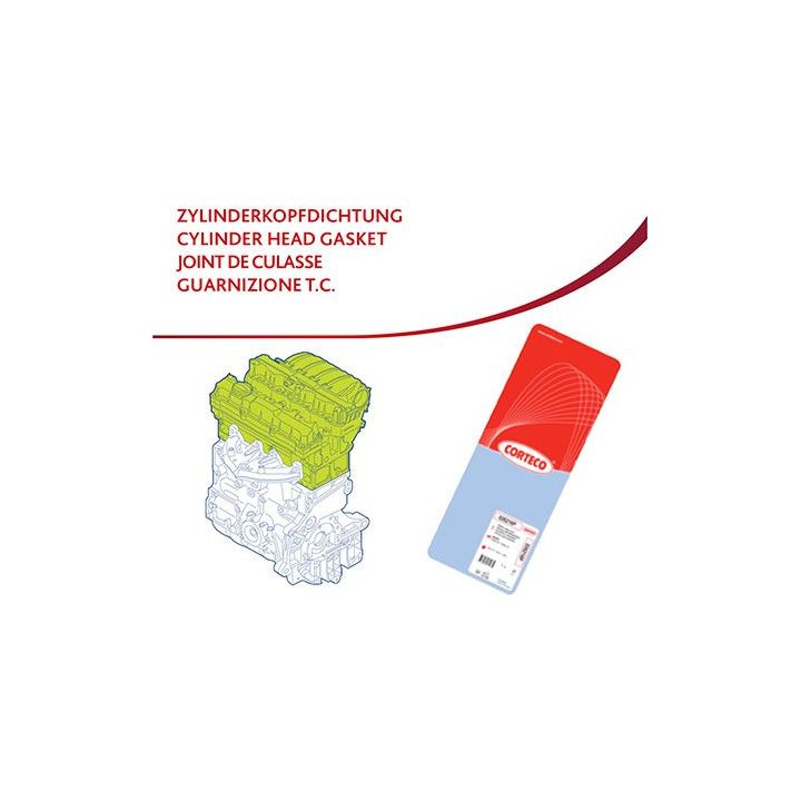 Tarpiklis, cilindro galva CORTECO 83403083