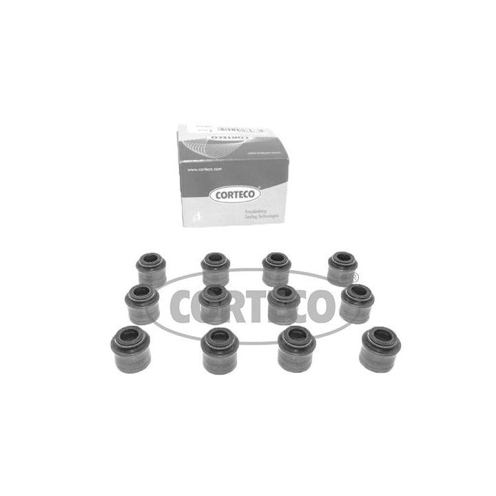 Tarpiklių komplektas, vožtuvo šerdis CORTECO 19036507