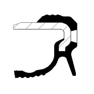 Veleno sandariklis, alkūninis velenas CORTECO 19037092B