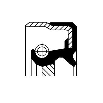 Veleno sandariklis, alkūninis velenas CORTECO 20026342B