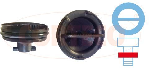 Alyvos išleidimo kaištis, alyvos karteris CORTECO 49437223