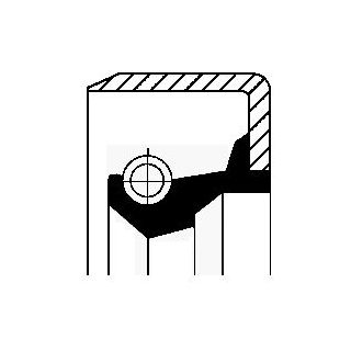 Veleno sandariklis, neautomatinė transmisija CORTECO 19015082B