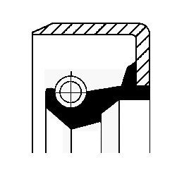 Veleno sandariklis, neautomatinė transmisija CORTECO 19015082B