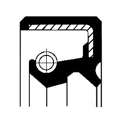 Veleno sandariklis, neautomatinė transmisija CORTECO 19033656B