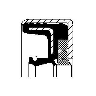 Veleno sandariklis, diferencialas CORTECO 12012930B