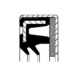 Veleno sandariklis, diferencialas CORTECO 12013194B