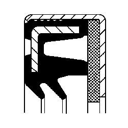 Veleno sandariklis, diferencialas CORTECO 12013194B