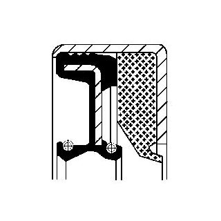 Veleno sandariklis, diferencialas CORTECO 12014048B