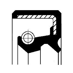 Veleno sandariklis, diferencialas CORTECO 15510032B