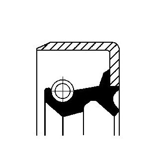 Veleno sandariklis, diferencialas CORTECO 19019542B