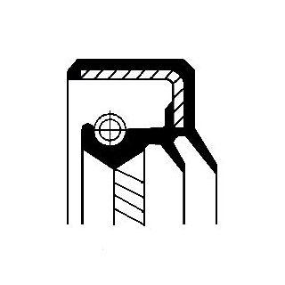 Veleno sandariklis, diferencialas CORTECO 49495024