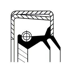 Veleno sandariklis, diferencialas CORTECO 49498452