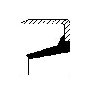 Veleno sandariklis, rato stebulė CORTECO 12017137B