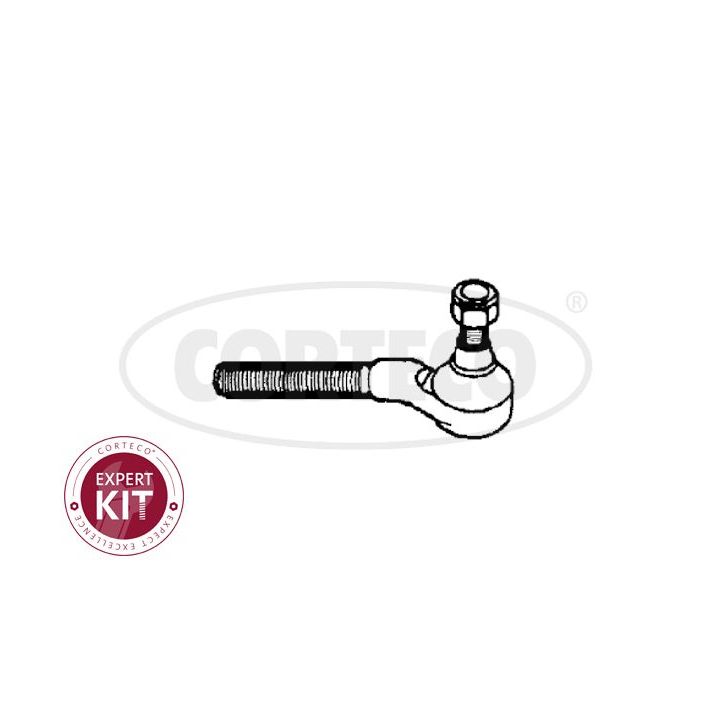 Skersinės vairo trauklės galas CORTECO 49400193