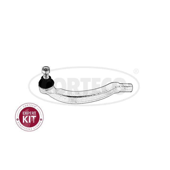 Skersinės vairo trauklės galas CORTECO 49400534