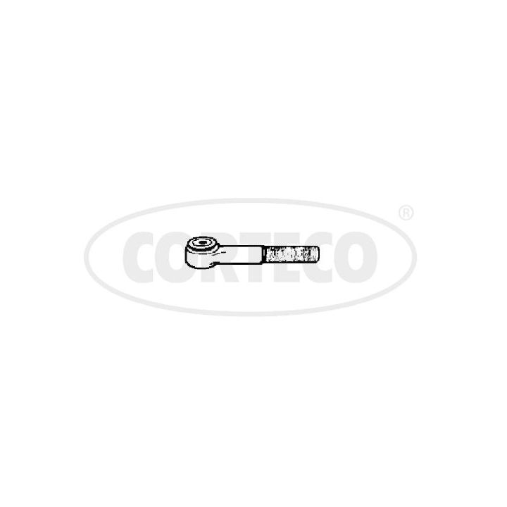 Skersinės vairo trauklės galas CORTECO 49401299