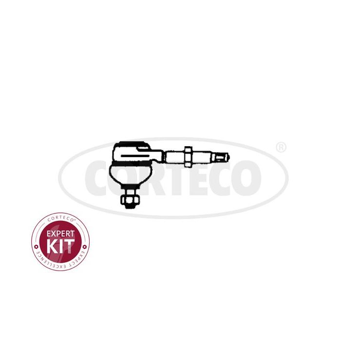 Skersinės vairo trauklės galas CORTECO 49401456