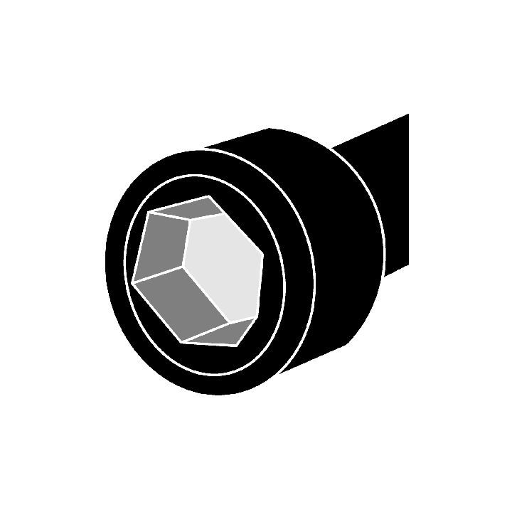 Varžtų kompl., cil. galvutės varžtai CORTECO 016831B