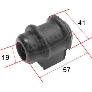 Skersinio stabilizatoriaus įvorių komplektas CORTECO 80000134