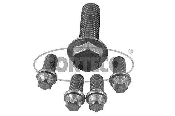 Varžtų komplektas, alkūninio veleno skriemulys CORTECO 80004897