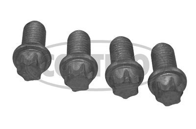 Varžtų komplektas, alkūninio veleno skriemulys CORTECO 80004914
