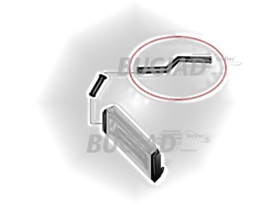 Kompresoriaus padavimo žarna BUGIAD 88650