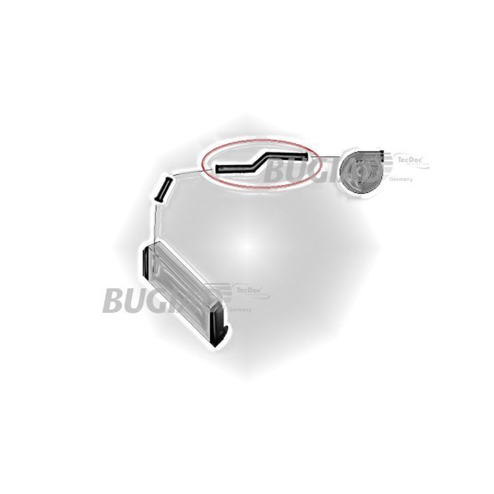 Kompresoriaus padavimo žarna BUGIAD 88670