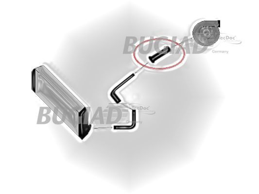 Kompresoriaus padavimo žarna BUGIAD 88816