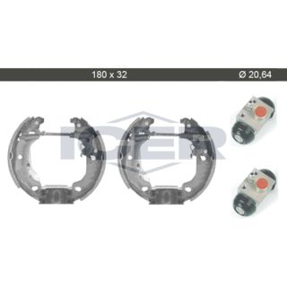 Stabdžių trinkelių komplektas ICER 79KT0013 C