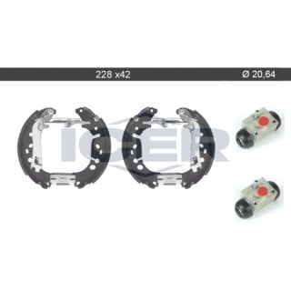 Stabdžių trinkelių komplektas ICER 79KT0017 C