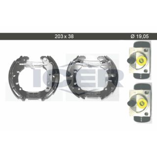 Stabdžių trinkelių komplektas ICER 79KT0023 C