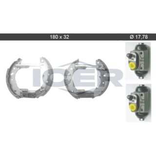 Stabdžių trinkelių komplektas ICER 79KT0024 C