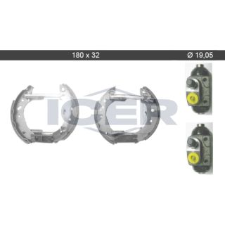 Stabdžių trinkelių komplektas ICER 79KT0025 C