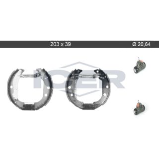 Stabdžių trinkelių komplektas ICER 79KT0049 C