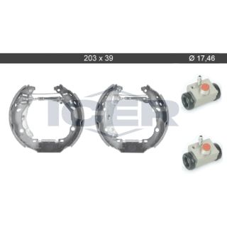 Stabdžių trinkelių komplektas ICER 79KT0054 C