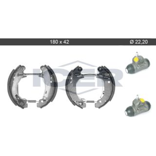 Stabdžių trinkelių komplektas ICER 79KT0065 C