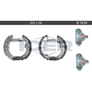 Stabdžių trinkelių komplektas ICER 79KT0067 C