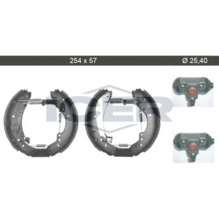 Stabdžių trinkelių komplektas ICER 79KT0078 C