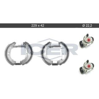 Stabdžių trinkelių komplektas ICER 79KT0086 C