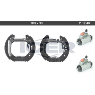 Stabdžių trinkelių komplektas ICER 79KT0097 C