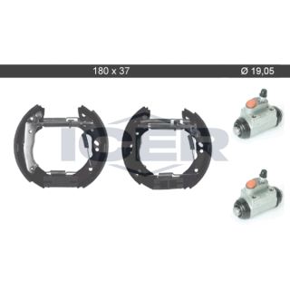 Stabdžių trinkelių komplektas ICER 79KT0098 C