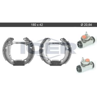 Stabdžių trinkelių komplektas ICER 79KT0103 C