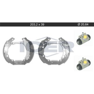 Stabdžių trinkelių komplektas ICER 79KT0116 C