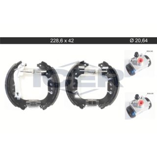 Stabdžių trinkelių komplektas ICER 79KT0122 C