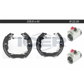 Stabdžių trinkelių komplektas ICER 79KT0138 C