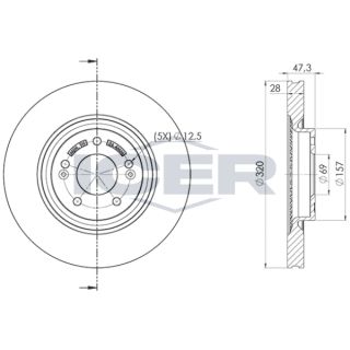 Stabdžių diskas ICER 78BD5271-2