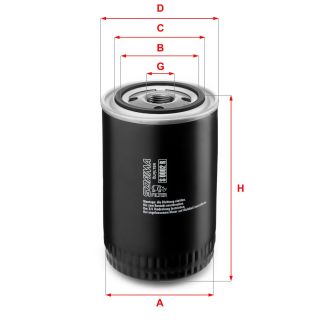 Alyvos filtras SOFIMA S 0002 R