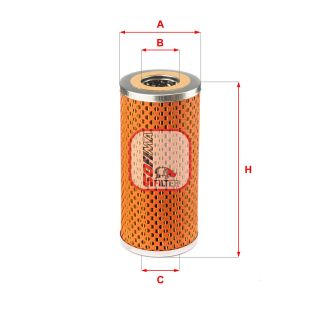 Alyvos filtras SOFIMA S 1080 PO