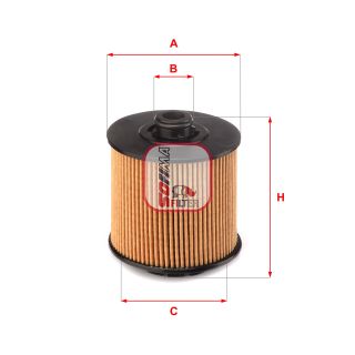 Alyvos filtras SOFIMA S 1173 PE